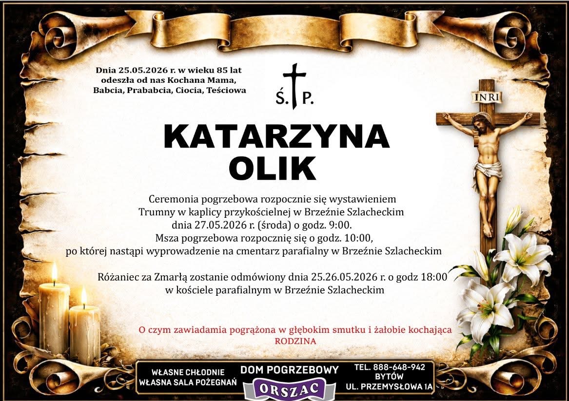 Ś.P Katarzyna Olik